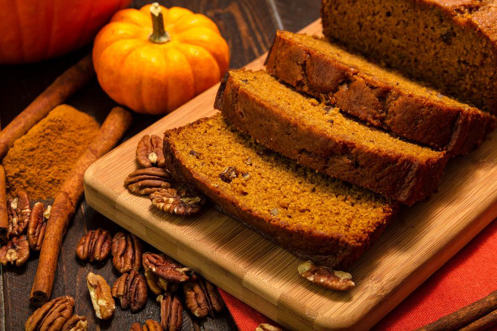 Delicious pumpkin bread recipes