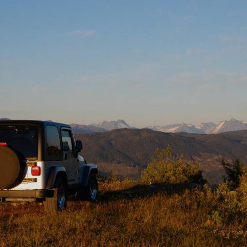 Jeep on top